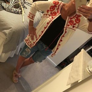 Hippie styled shirt kimono/cardigan
